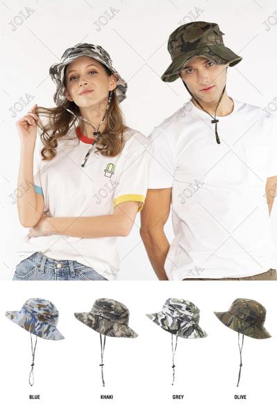 C.C CAMOUFLAGE BUCKET HAT