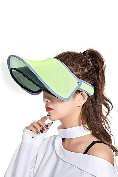 DOUBLE UV SUN HAT VISOR CAP