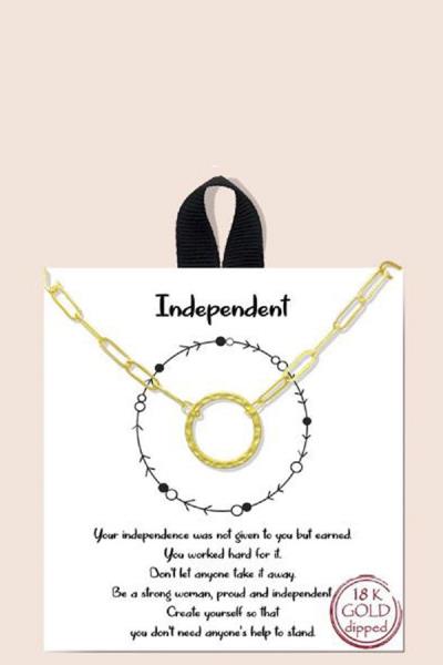 BLB Independent Metal Chain Necklace