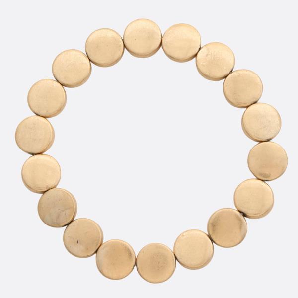 Coin Link Metal Bracelet