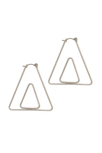 Triangular Shape Drop Earring