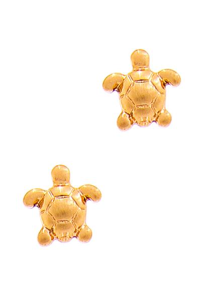 Turtle Stud Earring