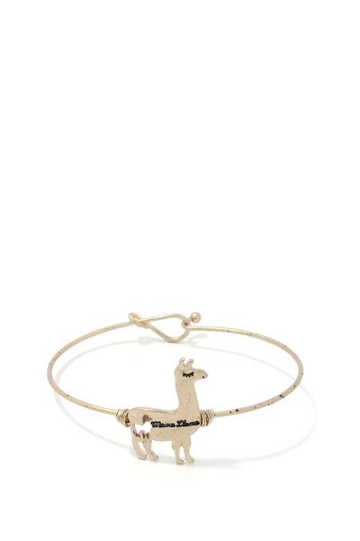 Llama Metal Bracelet