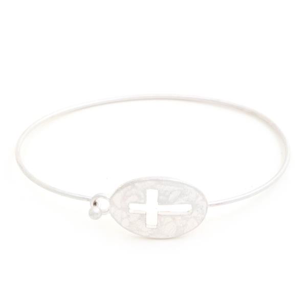 Cross Metal Bracelet