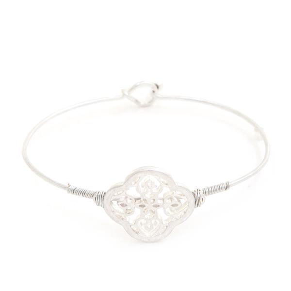 Moroccan Shape Metal Bracelet