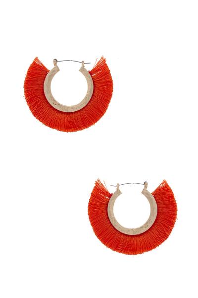 Fan Tassel Earring