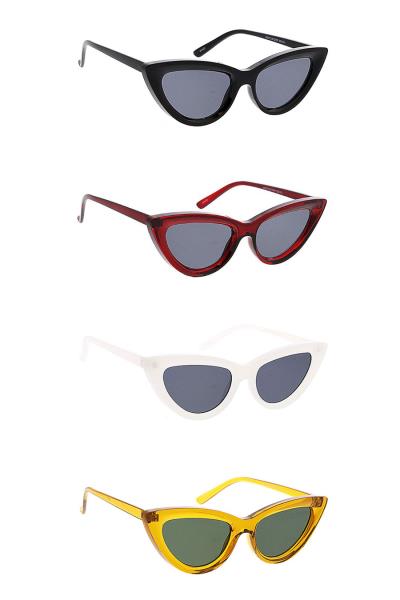 CHIC MODERN BUTTERFLY DESIGN SUNGLASSES 1 DOZEN