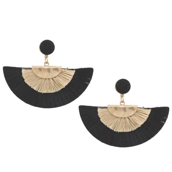 Fan Tassel Earring