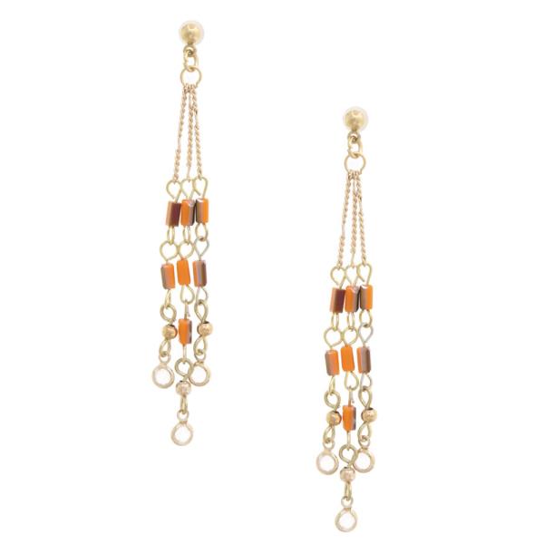 Beaded Dangle Earring