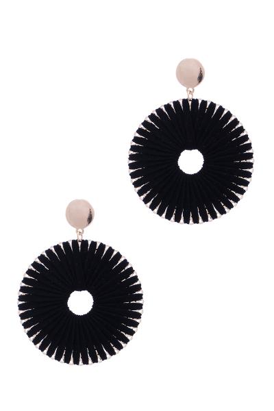 Round Wrapping Earring