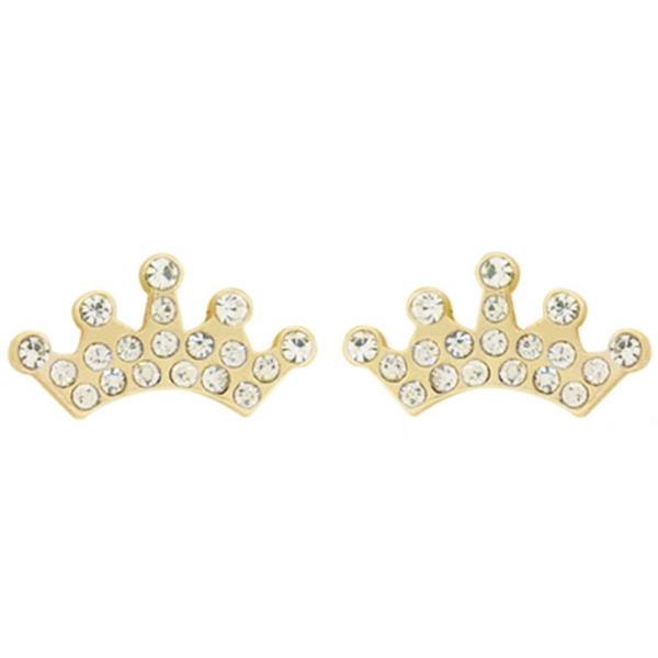 Crown Stud Earring