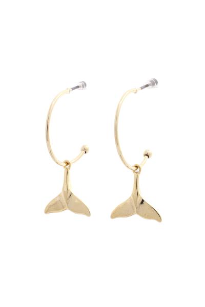 TALE CHARM OPEN CIRCLE EARRING