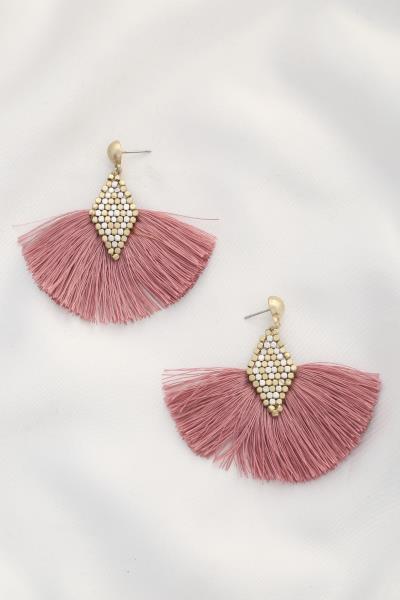 Metal Tassel Fashion Earring