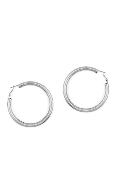 CHIC MODERN 2.5 INCH HOOP EARRING