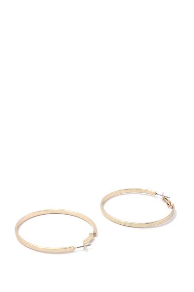 METAL HOOP EARRING