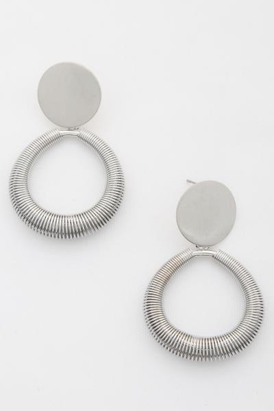 Metal Dangle Earring