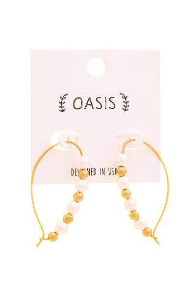 Matt Multi Balls Metal Earring