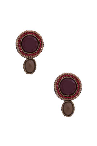 Double Beaded Earring