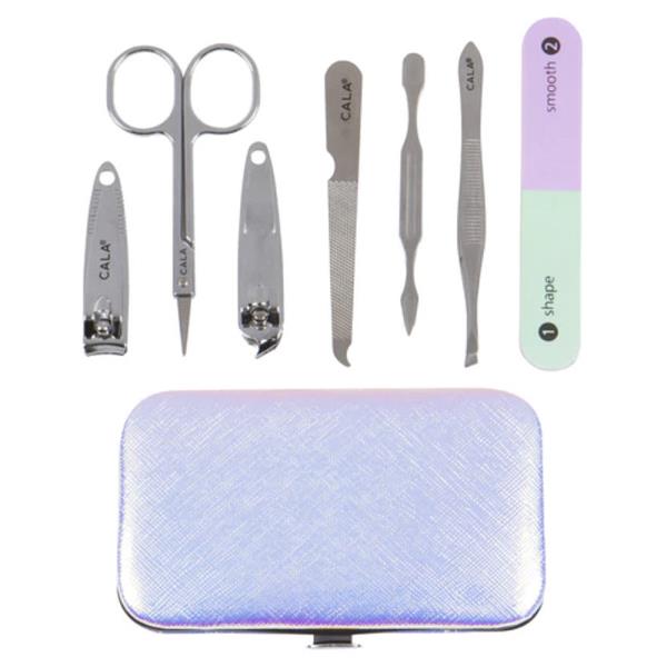THE MANI-CURE + NAIL CARE SET (7 PCS. W/ CASE)