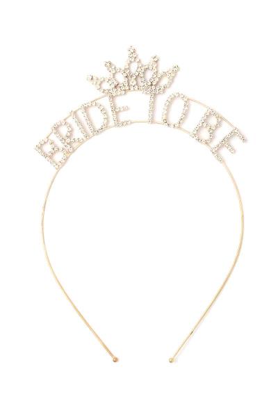 BRIDE TO BE RHINESTONE HEADBAND