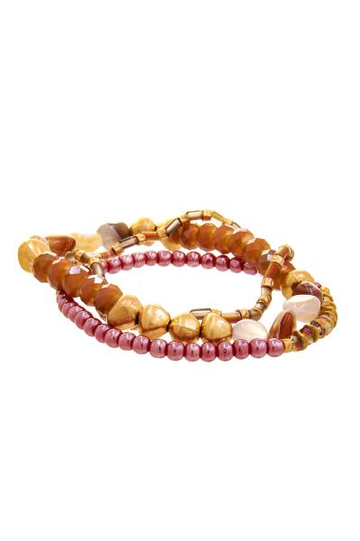 MIXED DESIGN BEADS BRACELET