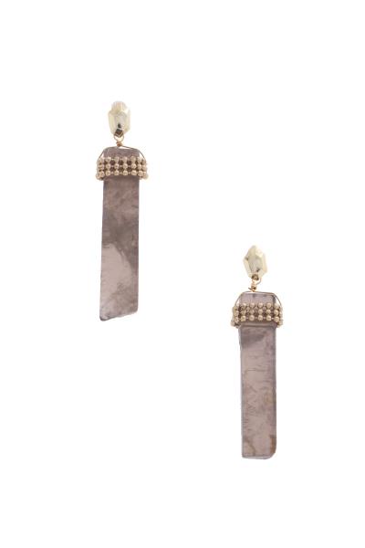 Stone Beaded Earring