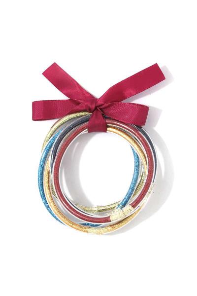 Multi Color Glitter Bracelet