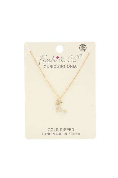 High Heel Charm Necklace
