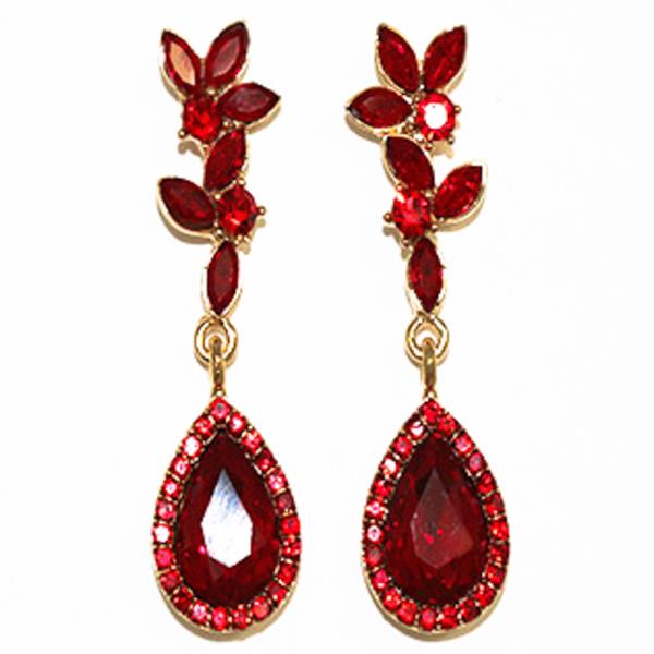 Teardrop Elegant Stone Dangle Earring
