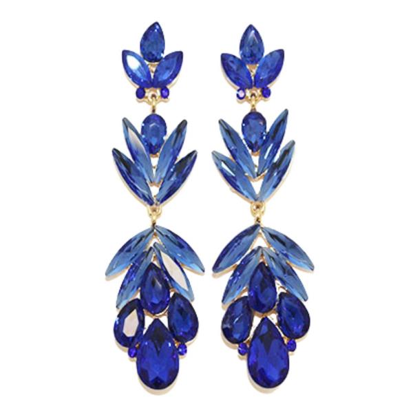 Teardrop Rhinestone Dangle Earring