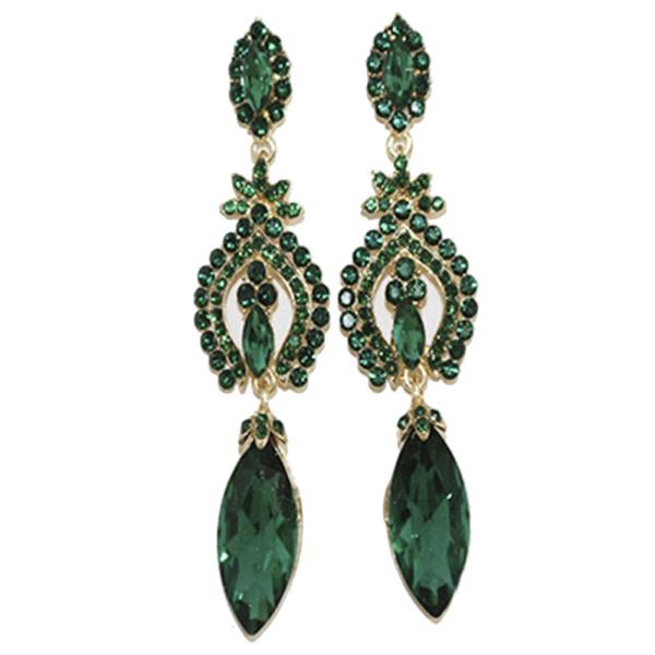 Gemstone Elegant Party Dangle Earring