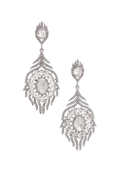 Rhinestone Dangle Earring