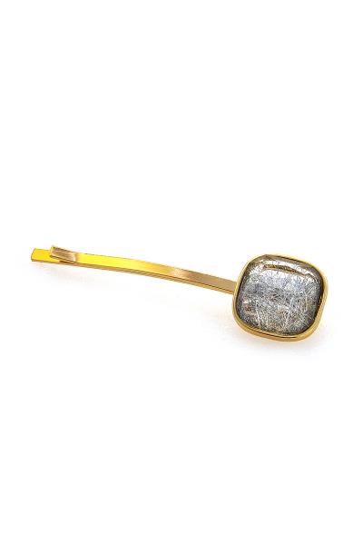SCRATCH STONE SINGLE HAIR PIN