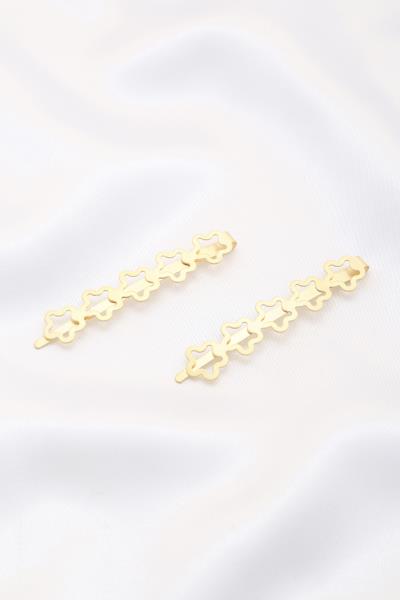 CUT OUT STAR HAIR PIN SET