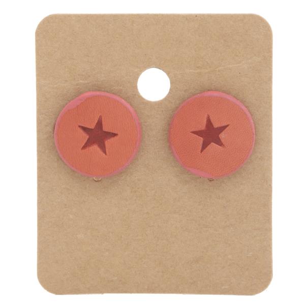 Round Star Earring