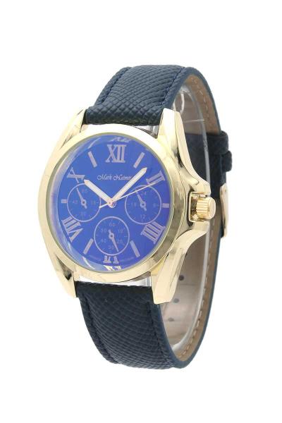 ROUND LEATHER WATCH