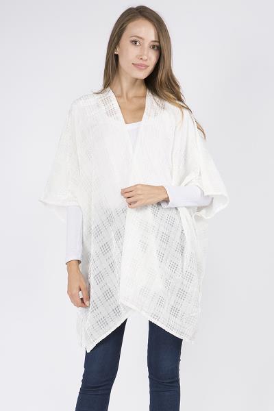 Smooth Vented Design Poncho