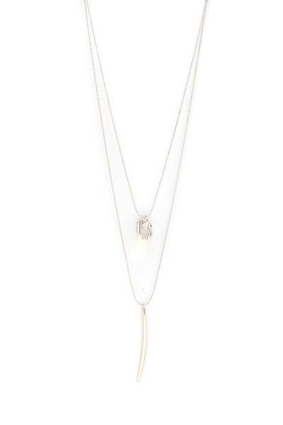 METAL LAYERED NECKLACE