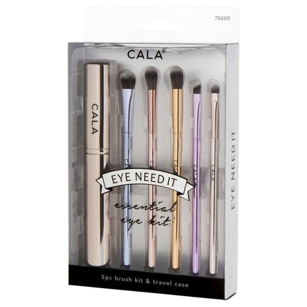 EYE NEED IT ESSENTIAL EYE BRUSH SET (MIXED METALS 5 PCS)