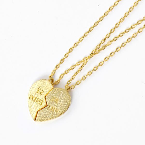 BEST FRIENDS BREAK APART CHARM NECKLACE