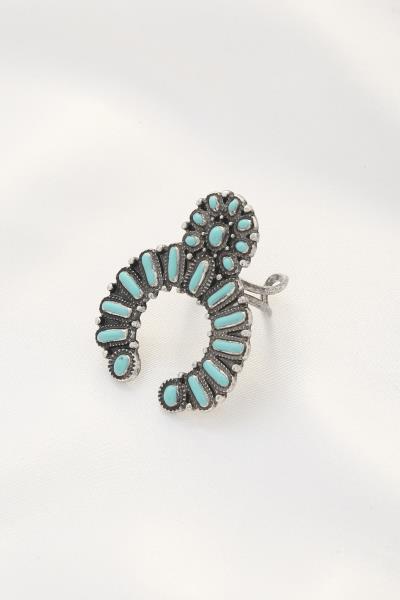 Horse Shoe Adjustable Ring