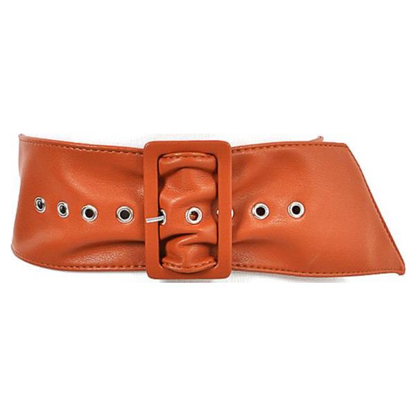 MONOTONE LEATEHR BUCKLE BELT