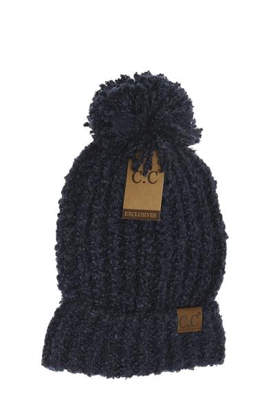CHENILLE POM CC BEANIE