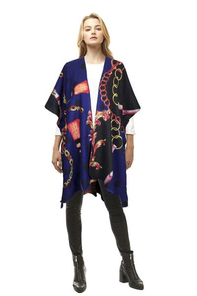 Chain Tassel Ruana