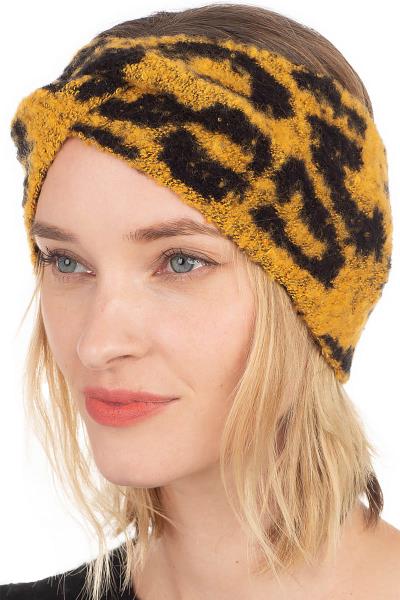 Bold Leopard Pattern Headband
