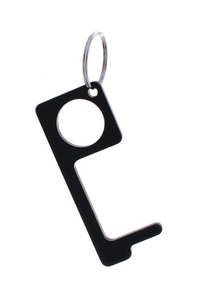 COVID-19 DOOR OPENER METAL KEY CHAIN