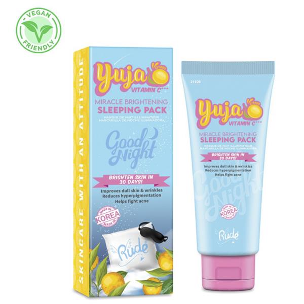 RUDE COSMETICS Good Night Yuja Sleeping Pack
