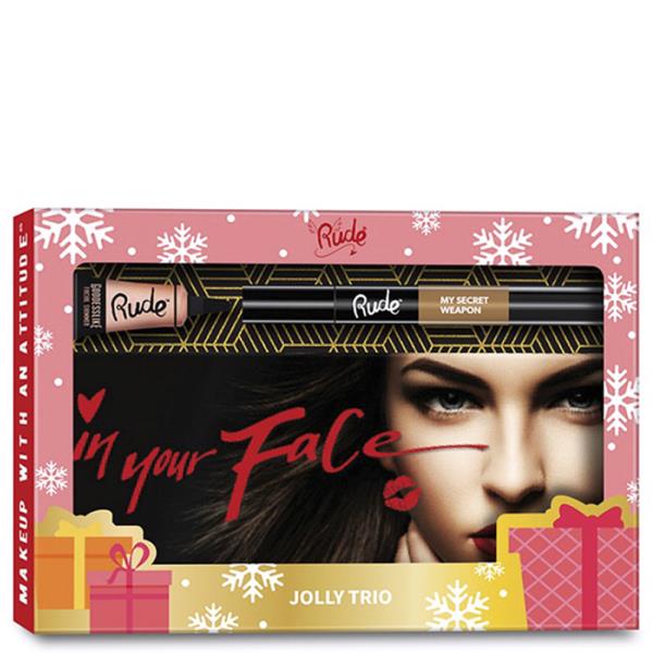 RUDE COSMETICS Palette Highlighter Shimmer Set