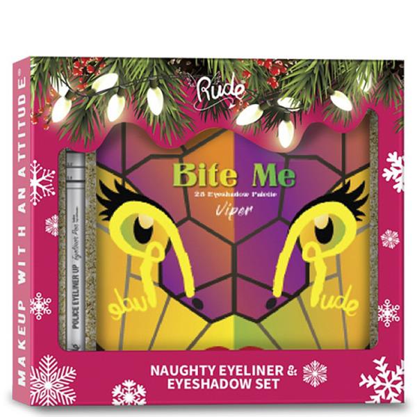 RUDE COSMETICS Naughty Eyeliner and Eyeshadow Set
