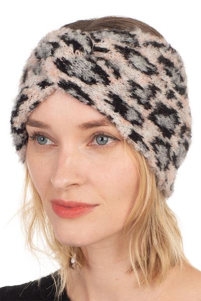 Leopard Pattern Stretchy Headband